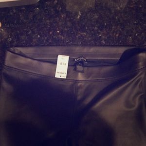 Express Faux leather full length leggings